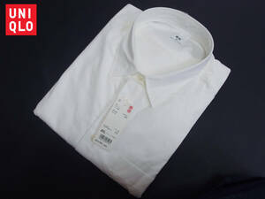 新品 ユニクロ プルオーバーシャツ　ホワイト　４XL　オーバーサイズ