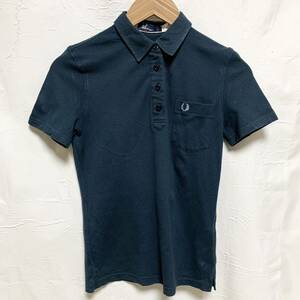 FRED PERRY フレッドペリー ポロシャツ ネイビー M