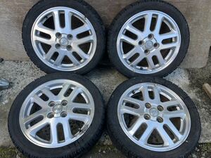 ダイハツ純正 15インチ 4.5J インセット45 4穴 PCD 100 ハブ径54 ナンカン ICE ACTIVA AW-1 165/50R15 22年製 4本 