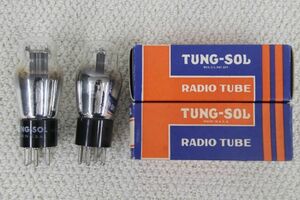 Tung Sol タングソル 27 Radio Vacuum Tube ラジオ真空管 2本セット (1092284)