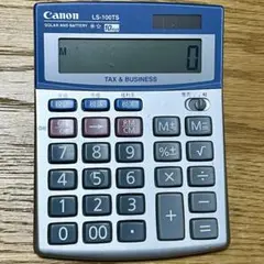 キャノン LS-100TS ポータブル デスクトップ ビジネス税金計算機