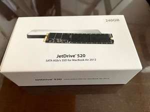※中古現状品※ Transcend JetDrive 520 (SATA6Gb/s SSD) for MacBook Air 2012 240GB