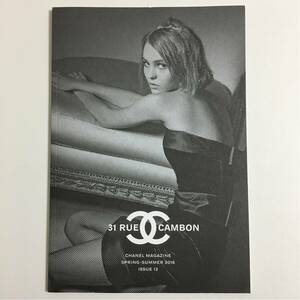 即決 CHANEL シャネル カタログ 31 RUE CAMBON MAGAZINE マガジン ISSUE 13 SPRING-SUMMER 2016 ブック 本 G-DRAGON カール ラガーフェルド