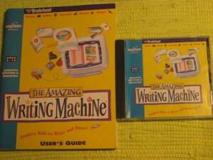 Broderbound製USER’S GUIDE付きCDロムTHE WRITING MACHINE♪