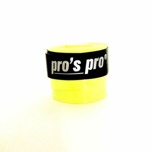 pros pro super tacky＋ オーバーグリップテープ　1本　黄色