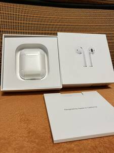 状態良好★　正規品　AirPods（第1世代） 　MMEF2J/A　　