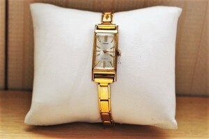 ▲つ-667 腕時計『サブリナ』中古　手巻き　17石　２０ミクロン　刻印あり　動作品　レディース　フリーサイズ
