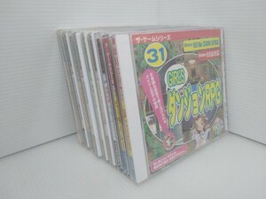 送料安 大創産業 ダイソー ザ ゲームシリーズ 8枚 ガイナックス DVD-ROM 新世紀 エヴァンゲリオン 1枚 鋼鉄のガールフレンド 9枚 まとめて