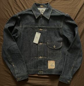 【傑作】新品 RRL COWBOY SELVEDGE DENIM JACKET ダブルアールエル カウボーイ デニムジャケット M 激レア