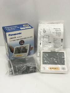 未使用 Panasonic パナソニック 上腕血圧計 EW-BU10 デジタル表示 動作確認済 現状品 AE076060P