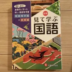 自由自在 中学 見て学ぶ国語 豊富な資料で直感的に学べる新しい国語参考書