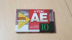 TDK AE カセット テープ ※5 新品 未開封品【ト規定サイズまで同梱可能】