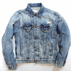 26●a981◎◎5【Mサイズ】DENIM&SUPPLY デニム&サプライ　ダメージ加工 デニムジャケット Gジャン RALPH LAUREN ラルフローレン▲3