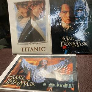 【レオナルド・ディカプリオ】ポストカードセット　TITANIC THEMAN in the IRON MASK レオ様　BEST PICTURE 【22/10 B1オレンジ小箱】