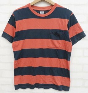 6T6936【クリックポスト対応】 スタンダードカリフォルニア 半袖ボーダーポケットTシャツ STANDARD CALIFORNIA