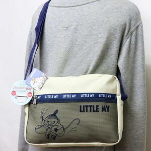 ★ムーミン MOOMIN リトルミイ 新品 便利 カジュアル ポケット付き ショルダーバッグ BAG かばん 鞄 [MOOMIN-MESHMY] 一 六★QWER★