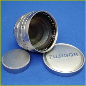 【希少!初期(前期)物/Leica ライカ Lマウント MF単焦点レンズ】FUJINON 50ｍｍ F1.2 フジノン 1:1.2 f=5cm /L39/SN:500034/FUJI PHOTO FILM