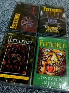 【Death Metal】PESTILENCE - 1st～4th 4本セット（