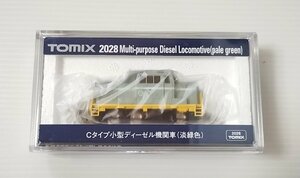 TOMIX 2028 Cタイプ 小型 ディーゼル機関車（淡緑色） トミックス　Nゲージ