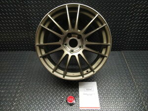 ☆Z.S.S. Winning-DG7 18インチ 8.5J +35 114.3 5H ブロンズ ホイール 1本のみ 未使用品 GDB GRB GRF GVB GVF VAB STI WRX S4 ZSS