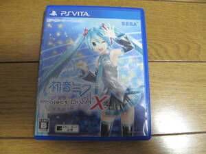 PS Vita　初音ミク　Project　DIVA　X　即決☆彡