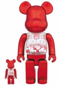 ベアブリック MY FIRST BE@RBRICK B@BY SJ50 100％ & 400％ シンガポール外交関係樹立50周年記念 Designed by CHIAKI 千秋