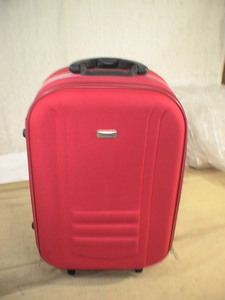 2575　PARTNER　赤 スーツケース　キャリケース　旅行用　ビジネストラベルバック