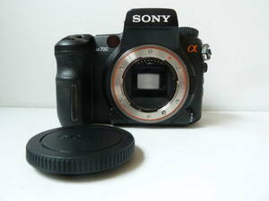 ソニー デジタル一眼レフカメラ・Sony α700 ボディ単体・中古良品