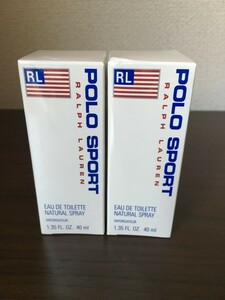 ★新品★ ラルフローレン ポロスポーツ EDT 40ml ×2本セット★特価！★送料０！