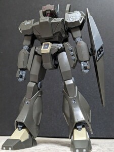 HGUCジェガンエコーズ仕様　ガンプラ　バンダイ　BANDAI　説明書有　付属品有　機動戦士ガンダムUC　原作再現部分塗装　墨入　箱無　完成品