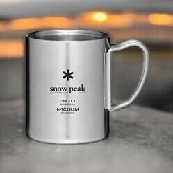 【未使用】snow peak スノーピーク ステンレス 真空マグ 300 MG-213 キャンプ アウトドア BBQ カップ オシャレ 真空構造 mc01065926