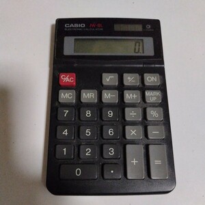 カシオ 電卓 CASIO JW-8L electronic calculator　レトロ