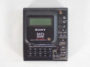 SONY ソニー ポータブル MD ウォークマン MZ-1 BP-MZ1 レコーダー 通電のみ確認済み バッテリー アダプター