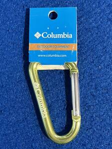 Columbia コロンビア　カラビナ Hubbard Ⅱ Key Ring PU1340-998 グリーン　定価600円税別　廃番　タグ付　未使用　美品