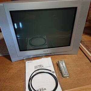 希少 美品 現状品 SONY ソニー 21型 ブラウン管 テレビ Trinitron トリニトロン KV-21DA75 21インチ 通電確認済 04年製