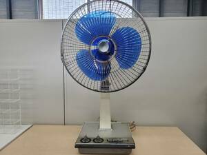 ★昭和レトロ　三菱扇風機　R30-W8型　１９６８年製　３０ｃｍ扇　動作品　元箱あり　