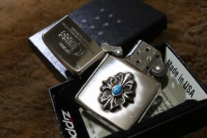 【限定ZIPPO】シルバークロスモチーフ 天然石 SILVER CLOSS 送料無料 十字架 ジッポ 格好いいジッポ プレゼント オイルライター お洒落