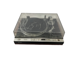 【動作保証】 SONY PS-X65C ターンテーブル レコードプレーヤー XL25A カートリッジ付 オーディオ 音響 ジャンク N8800405