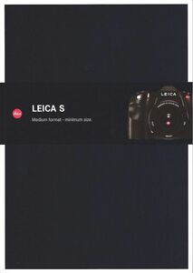 Leica ライカ S の 総合(書籍タイプ)カタログ(新品)