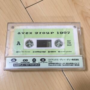 非売品 カセットテープ avex group 1997 レトロ 当時物 オムニバス 販促 レア TRF globe 安室奈美恵 MAX 相川七瀬 every little thing