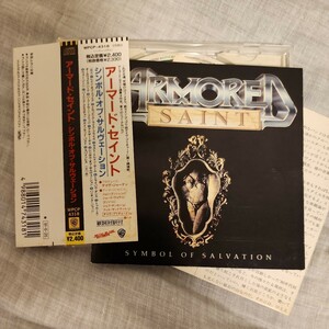 ☆　アーマード　セイント　シンボルオブサルヴェーション　旧規格帯付　ハードロック　ヘビーメタル　armored saint 旧規格 国内盤