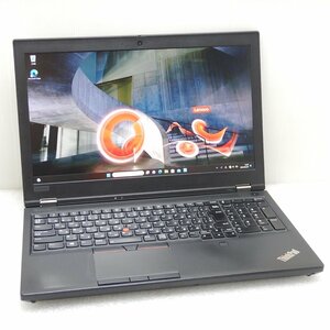 Lenovo ThinkPad P53 i7 9750H 16GB SSD256GB 15.6 FHD Quadro T1000 Windows11 Pro 20QQS0VN00 ノートパソコン レノボ【AC欠品】03