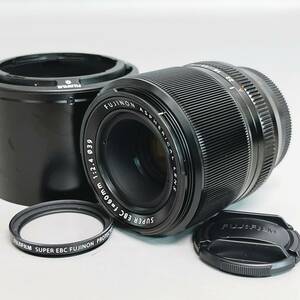 ①良品 富士フィルム カメラレンズ フィルター レンズフード付き（FUJINON ASPHERICAL LENS SUPER EBC f=60㎜ 1:2.4 Φ39 ）