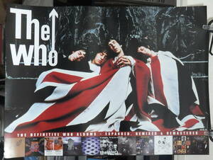 ザ・フー THE WHO - THE DEFINITIVE WHO ALBUMS /ポスター!!