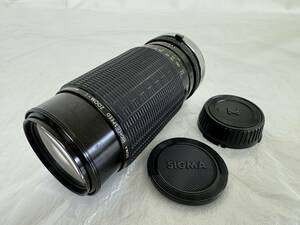シグマ　SIGMA　HIGH-SPEED　ZOOM　80～200mm 1:3.5～4　カメラレンズ