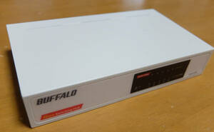 BUFFALO バッファロー スイッチングハブ5ポート Giga対応 LSW3-GT-5NS 郵送料\520