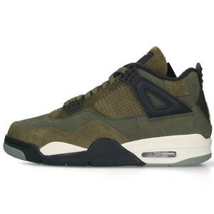 ナイキ NIKE FB9927-200/Nike Air Jordan 4 Retro SE Craft Olive 26.5cm エアジョーダン4レトロS クラフト オリーブスニーカー 中古 BS99