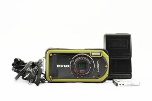 PENTAX 防水デジタルカメラ Optio W90 ピスタチオグリーン(充電ができない)(2124629