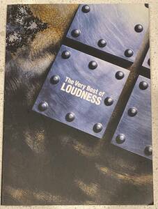 LOUDNESS / ラウドネス　バンドスコア・タブ譜「The Very Best of Loudness」HM/HR レア!?