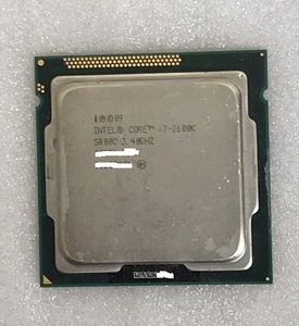 CPU インテル Core i7-2600K 3.40GHz SR00C LGA1155 Intel Core i7 第2世代 プロセッサー 中古 動作確認済み